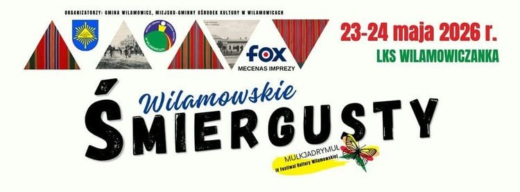 Wilamowskie Śmiergusty 2026 z zespołami Weekend i Redlin