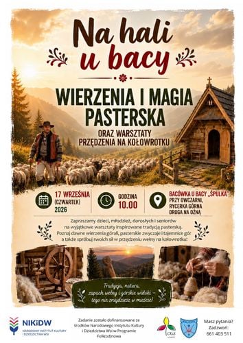 🌄 Na hali u Bacy - międzypokoleniowe warsztaty pasterskie